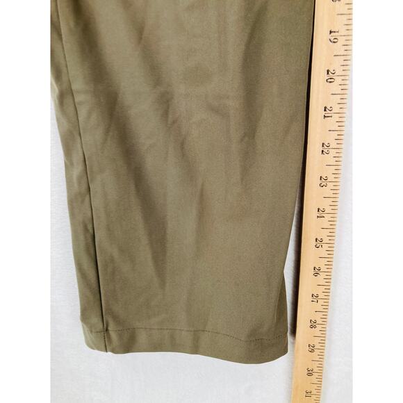 Swiss Tech Pants Mens 36x30 Tan Stretch Polyester Performance Outdoor Chino - Picture 6 of 12